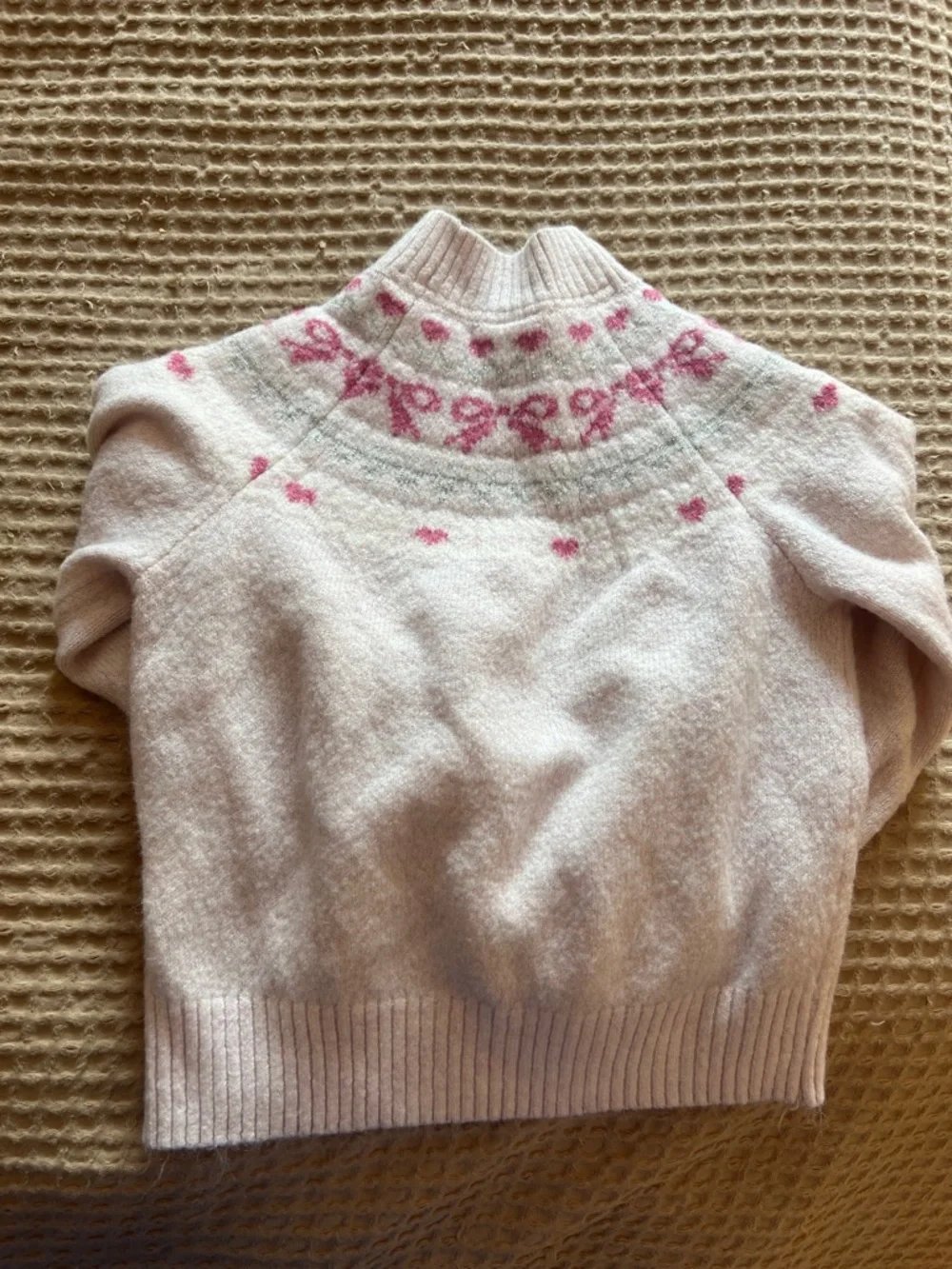 Baby GAP Soft Pink Nordic-Style Women's Sweater